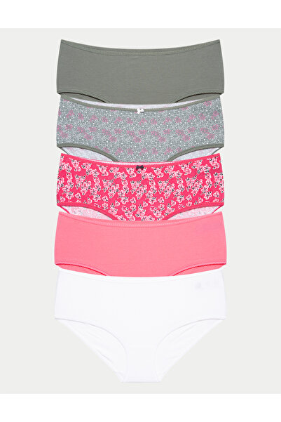 Marks & Spencer 5'li Cotton Lycra:registered: Short Külot Seti