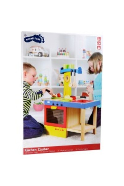 Magic Wooden Play Kitchen for Children