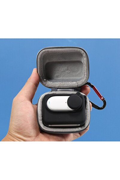 XTW Husă de protecție și transport pentru camerele de acțiune Insta360 GO 2 și GO 3, neagră