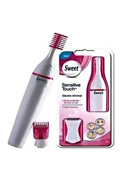 Generic Sensitive Touch Hair Removal Epilator White/Pink