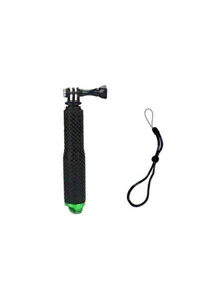 XTW Selfie Stick Black/Green 18-49 cm for GoPro, Insta360, DJI Action, SJcam, Universal, Phone
