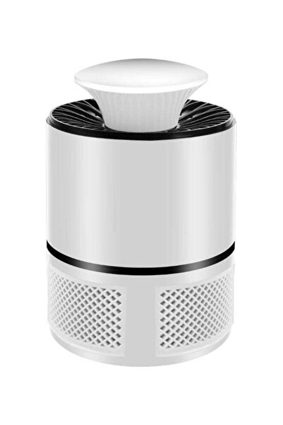 Generic مصباح USB UV قاتل للحشرات والبق، فضي/أسود، 13×13×19 سم