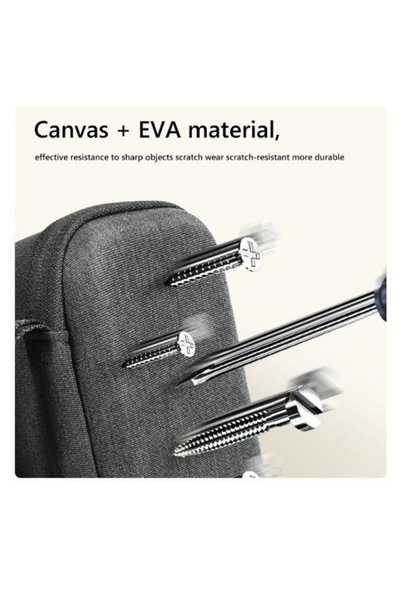 XTW Husă de transport de protecție pentru camerele Insta360 One X Series (16 x 8,1 x 6,6 cm) - Negru/Gri închis