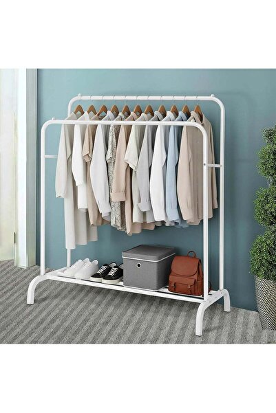 AGD Clothes Organizer And Metal Stand Black 110*54*150(132)cm