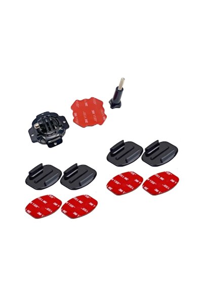 Alta 3M Adhesive Mount Kit P3M4D+360 - 4 Flat Adhesive Mounts + 360° Screw Mo...