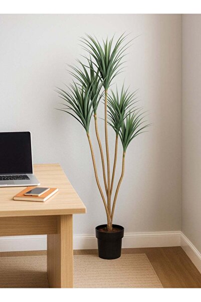 AGD نباتات دراسينا مارجيناتا اصطناعية، 210 سم، نباتات زخرفية واقعية للمكتب وا...