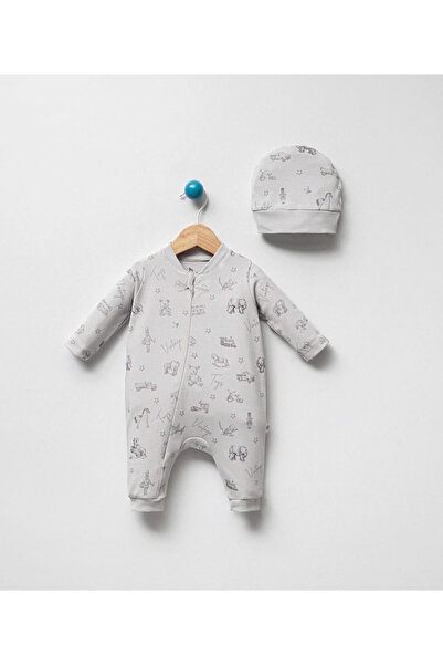 by bubbles Toys Baby Boy Hidden Zipper Jumpsuit