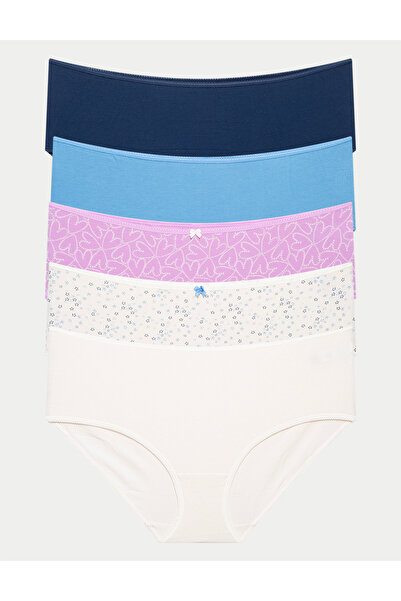 Marks & Spencer 5'li Cotton Lycra:registered: Short Külot Seti