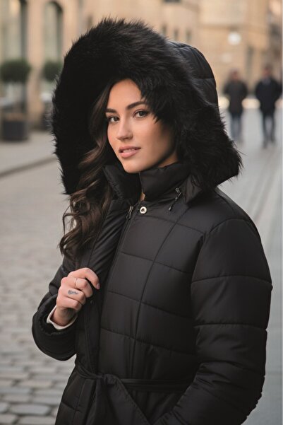 Toridas Casual Winter Full Length Women's Puffer Jacket