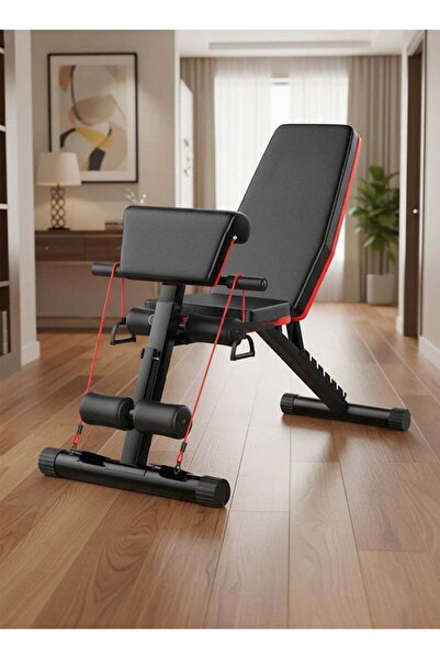 AGD Full-Body Workout Bench, Adjustable and Reclining, Suitable for Home and Gym