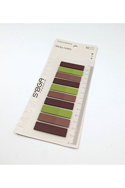 sibga tasarım Transparent Colored Postit Post-it Post It.Bookmark Bookmark Postit Sticker Note Paper 200 Sheets