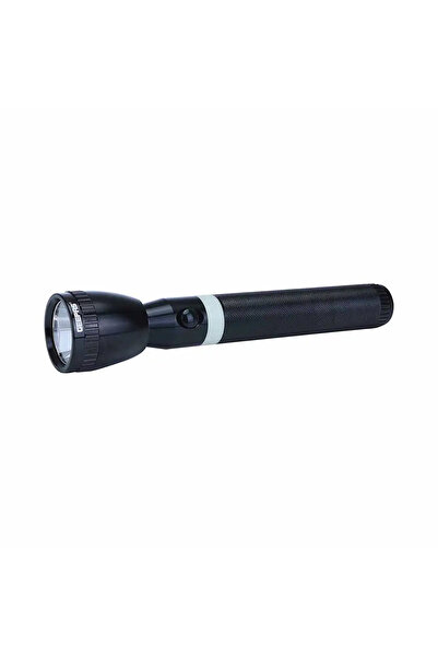 Geepas Rechargeable Led Flashlight- Black