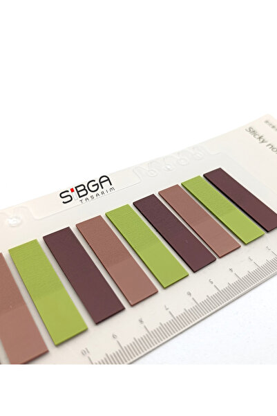 sibga tasarım Transparent Colored Postit Post-it Post It.Bookmark Bookmark Postit Sticker Note Paper 200 Sheets