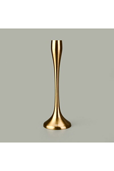 KPM Golden Star Şamdan - Sarı - 17 cm