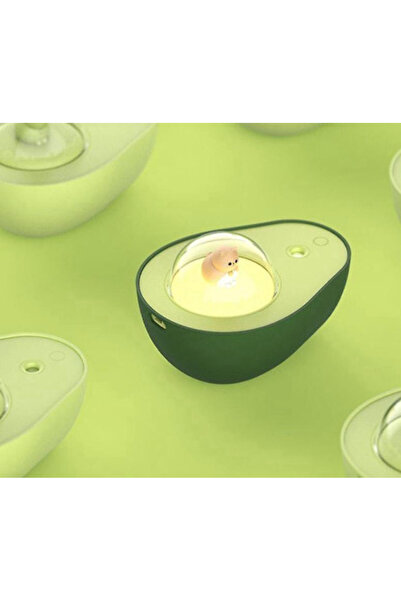 MİKİ AVOCADO humidifier 210ml 138x102x86mm portable with night light
