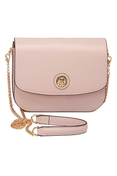 Tergan Pudra Hakiki Deri Kadın Çapraz Askılı Çanta - S24K1BC79933-U9J