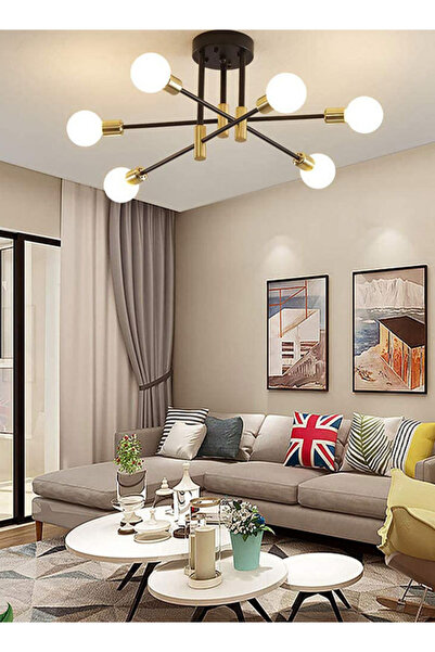 Generic Nordic Minimalist Sputnik Chandelier Ceiling Lamp - Living & Dining