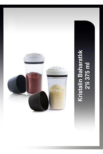 Plus Kristalin Spice Jar - 375 ml / Set of 2