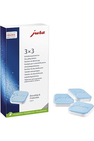 Jura Descaling Tablets Maintenance Set, 3-Pack
