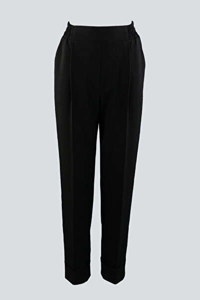 IDYL ELASTIC WAIST DOUBLE CROWN TROUSERS