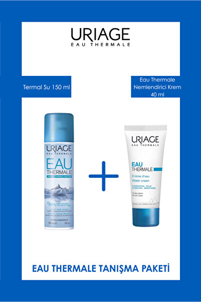 Uriage Termal Paket Termal Su 150 ml + Eau Thermale Nemlendirici Krem 40 ml