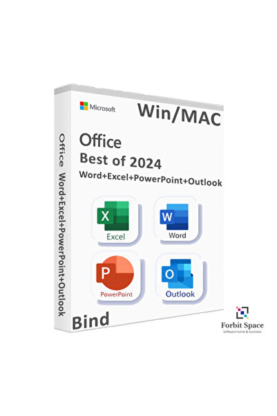 MICROSOFT Best Of 2024 (Word + Excel + PowerPoint + Outlook) BIND PC-MAC