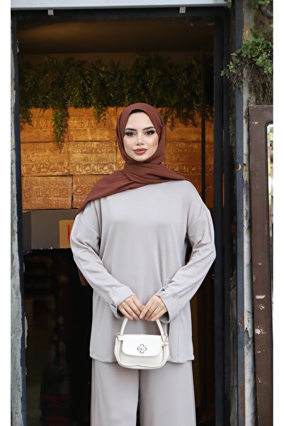 NİSUM MODA Buttoned Modal Suit