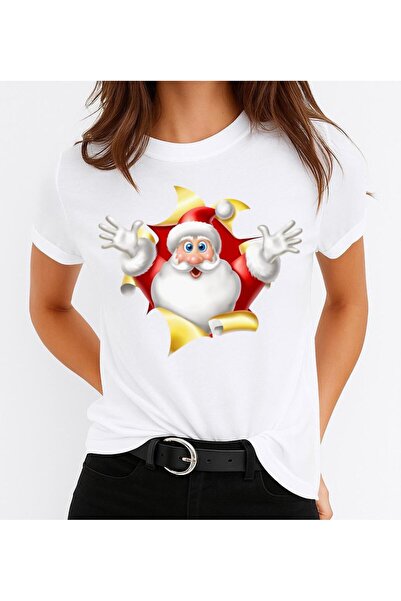 OEM 100% Cotton T-shirt Santa Claus
