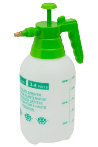 OLEG Pompa manuala de stropit 2L cu presiune si duza reglabila ALB/VERDE