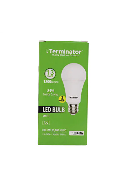Terminatör Terminator LED Bulb, 85 Percent Energy Saving Light- 13 Watts