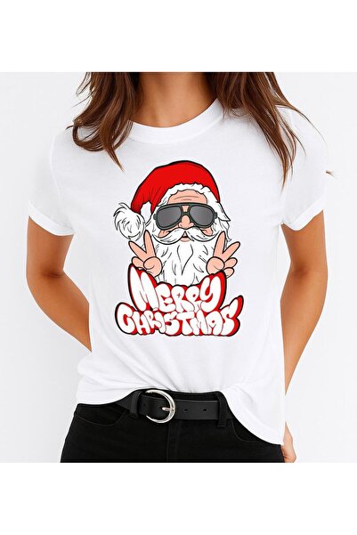 OEM 100% Cotton T-shirt Merry Christmas Swag