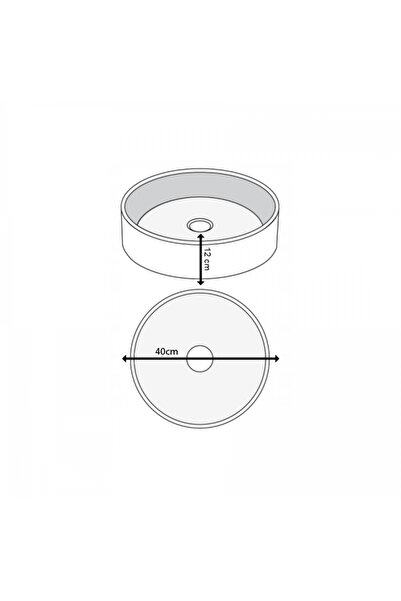 SanDonna MIRA GREYLINE tempered glass washbasin