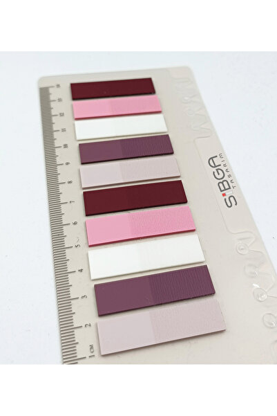 sibga tasarım Transparent Colored Postit Post-it Post It.Bookmark Bookmark Postit Sticker Note Paper 200 Sheets