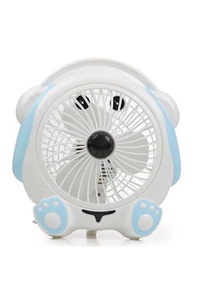 Mini Fan Cool Quite Summer, Strong Wind Desktop Table Fan- White