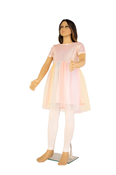 PETRA-ELISA Children's Microfiber Tights 70 DEN Eliza, White, 11-13 years