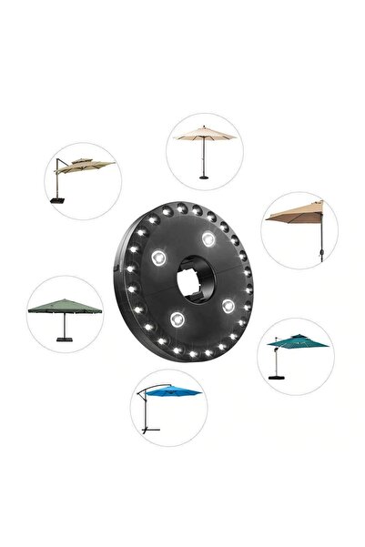 XL UMBRELLA 28LED lamp with 3 operating modes