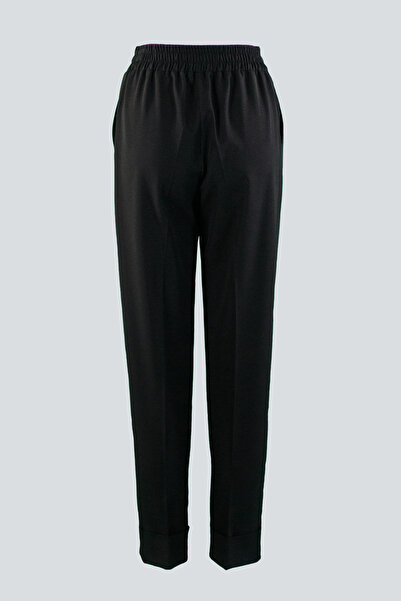 IDYL ELASTIC WAIST DOUBLE CROWN TROUSERS