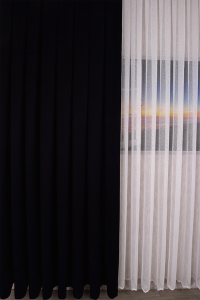 Setekshome Perdele de fundal plată neagră