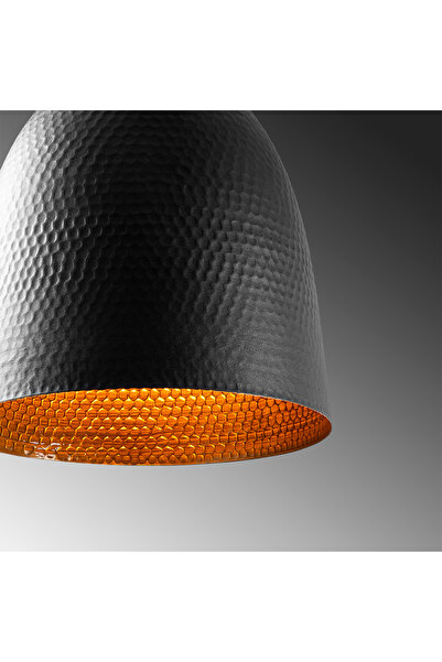 MOİRA Dövmeli Bal Peteği Metal Sarkıt Avize Retro Dekoratif Mutfak Salon E27d...