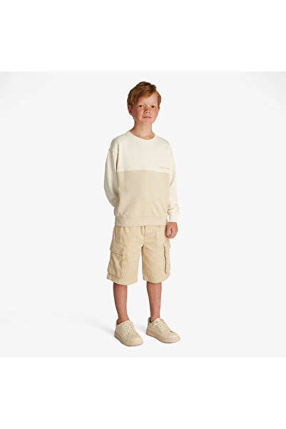 Calvin Klein Çocuk Beyaz Sweatshirt