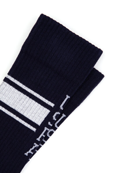 U.S. Polo Assn. Men's Navy Blue Socks 50317964-Vr033