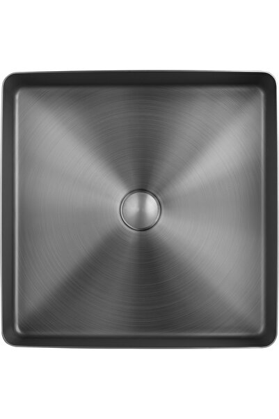 SanDonna Stainless steel sink - HD4040 SQUARE BLACK