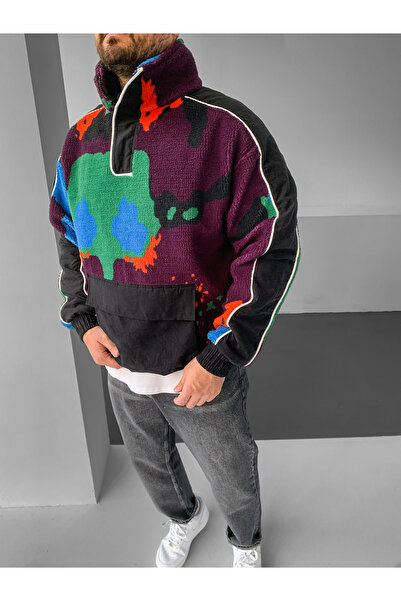 NO1 KONSEPT Προσαρμοσμένη σχεδίαση Premium Παχύ φούτερ με βελούδινη τσέπη καγκουρό