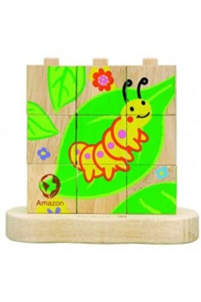 Everearth From Caterpillar to Butterfly - Stacking Puzzle
