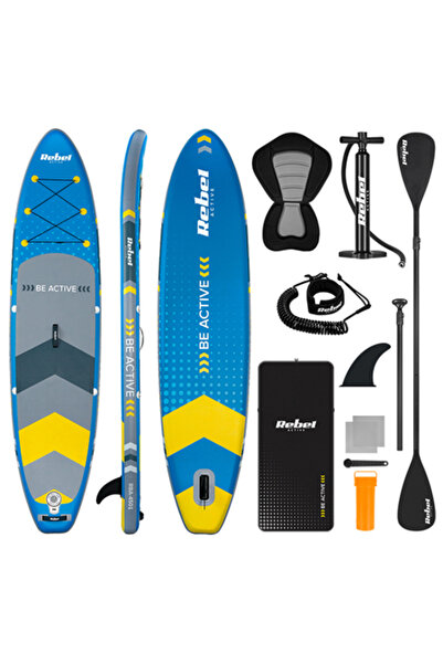 Rebel Kit complet gonflabil SUP cu vâsle și padelă activă