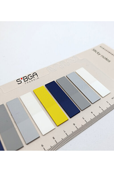 sibga tasarım Transparent Colored Postit Post-it Post It.Bookmark Bookmark Postit Sticker Note Paper 200 Sheets