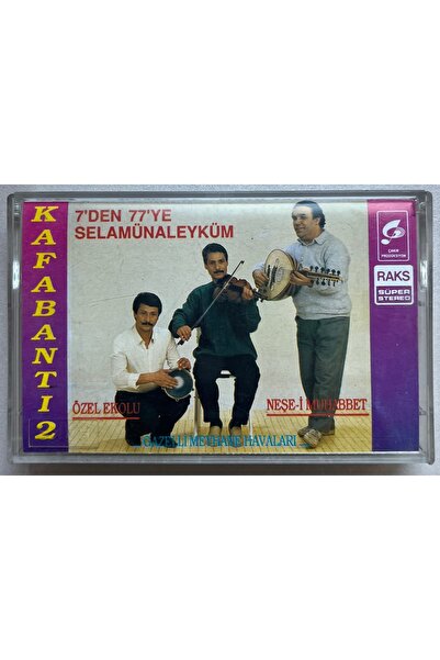 Raks شريط كاسيت من 2 إلى 7 من سلسلة Selamünaleyküm (شريط كاسيت أصلي من الطبعة...