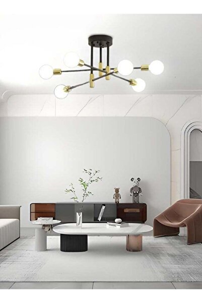Generic Nordic Minimalist Sputnik Chandelier Ceiling Lamp - Living & Dining