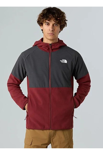 THE NORTH FACE NF0A89JHDO31-M GLACIER HEAVYWEIGHT Kırmızı Fermuarlı Yaka Stan...