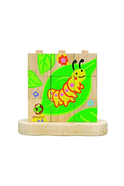 Everearth From Caterpillar to Butterfly - Stacking Puzzle